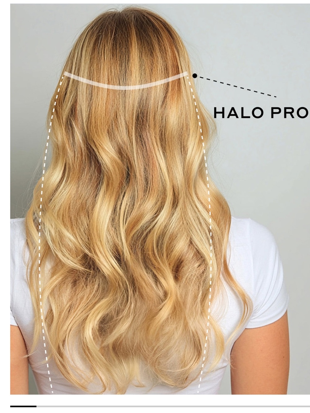 Bellami HALO PRO EXTENSIONS KIT, HONEY COMB #90/80/18 HIGHLIGHT